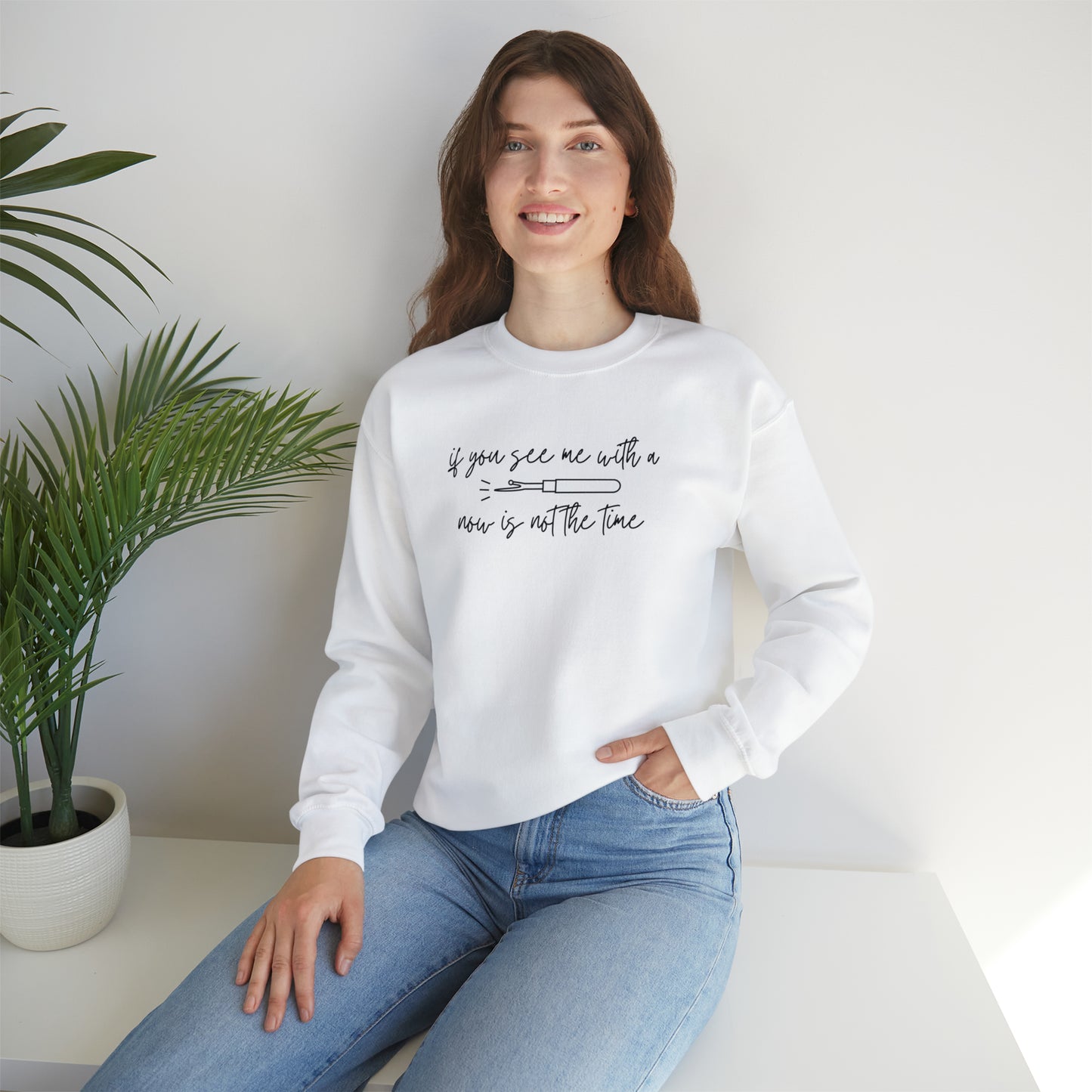 Sweatshirt: Sewing Crewneck Sweatshirt