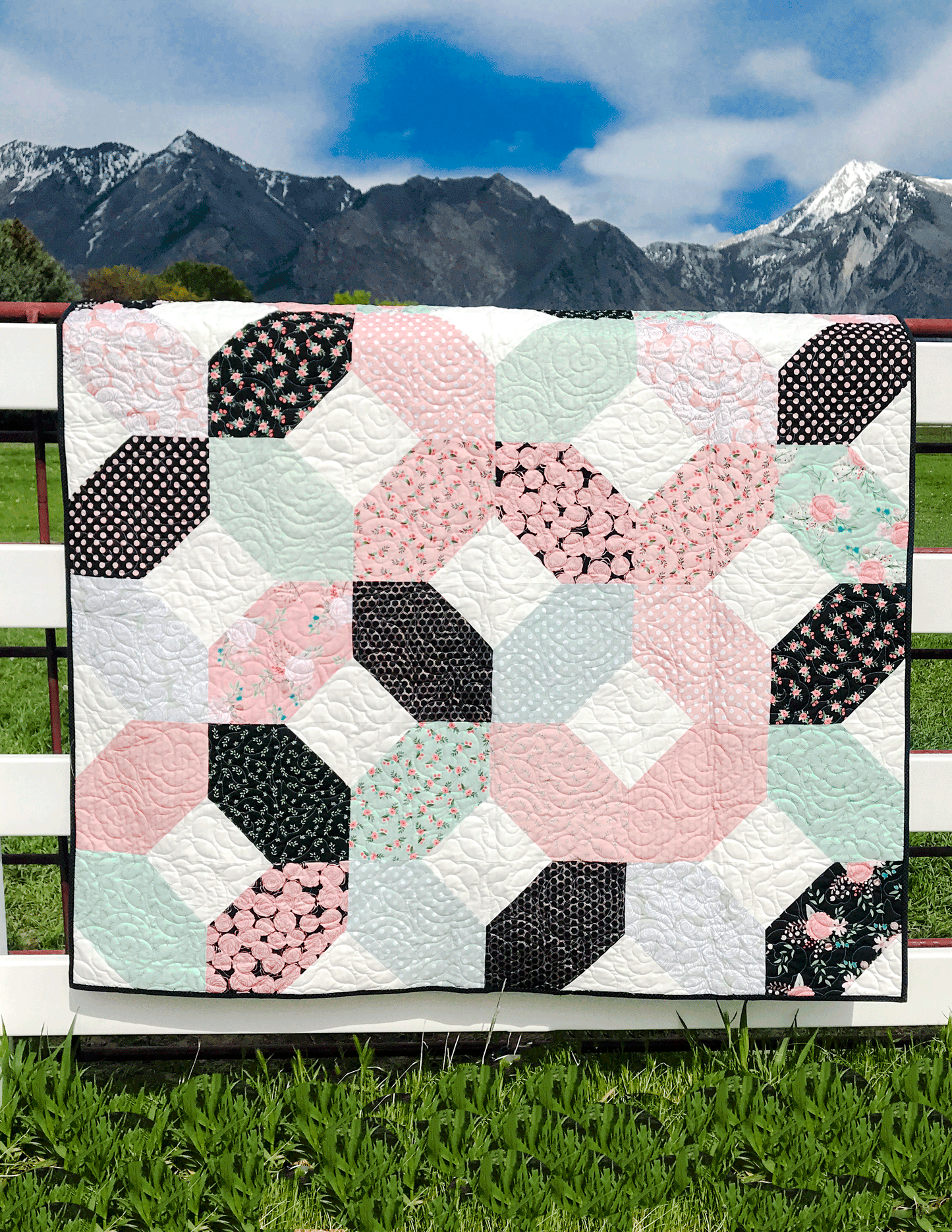 PATTERN (PDF): Oh My Darling Quilt Pattern (Immediate Download)