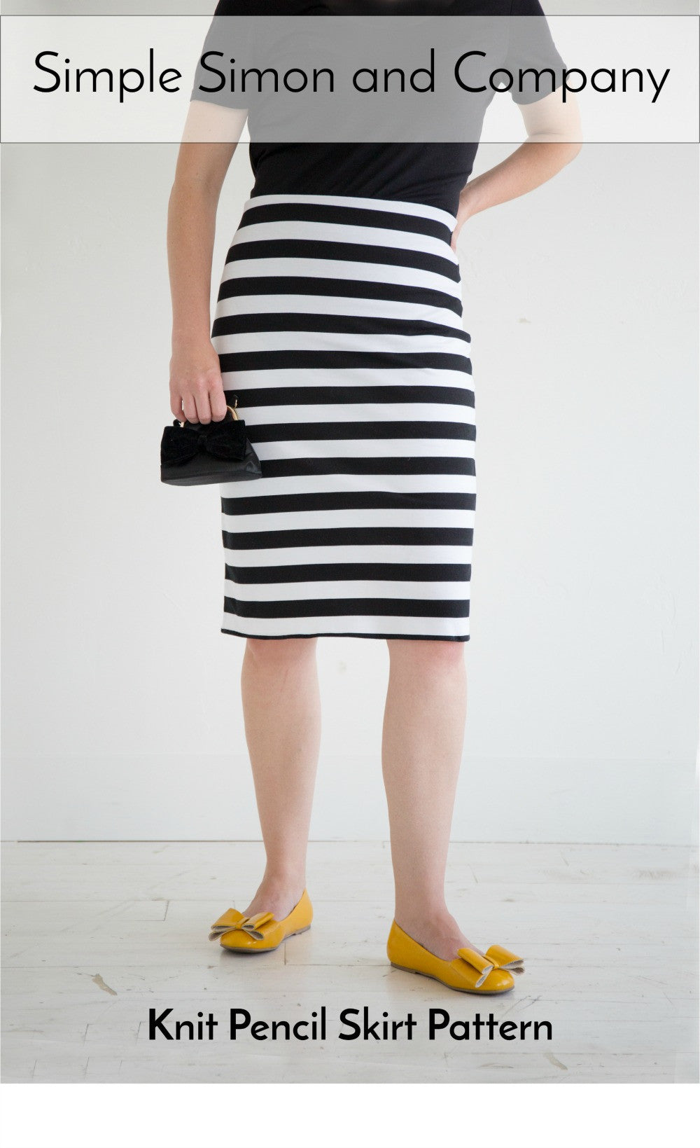 PATTERN (PDF): Knit Pencil Skirt (Immediate Download)