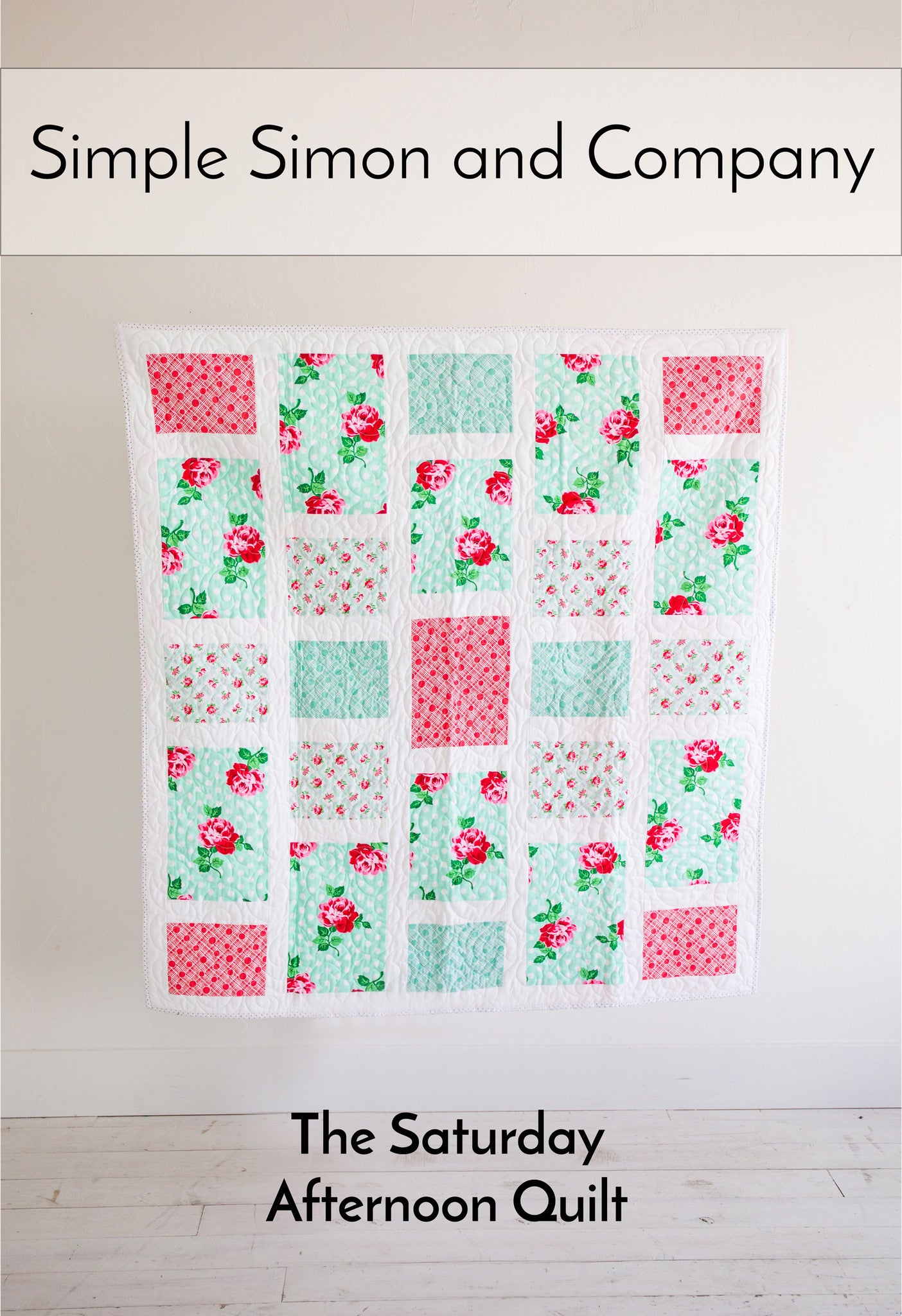 PATTERN (PDF): The Saturday Afternoon Quilt PDF Pattern (Immediate Download)