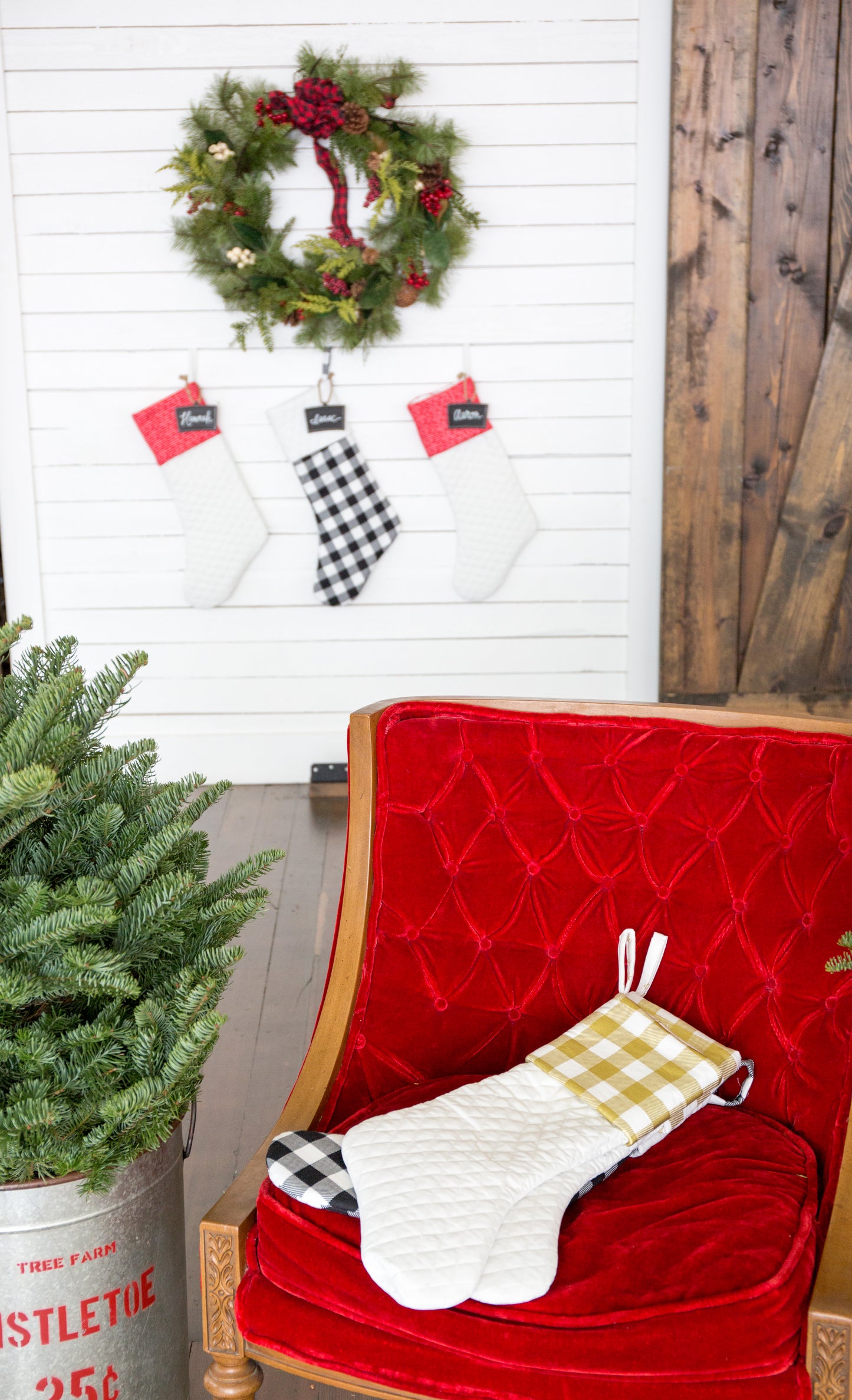 PATTERN (PDF): Christmas Stocking Pattern (Immediate Download)