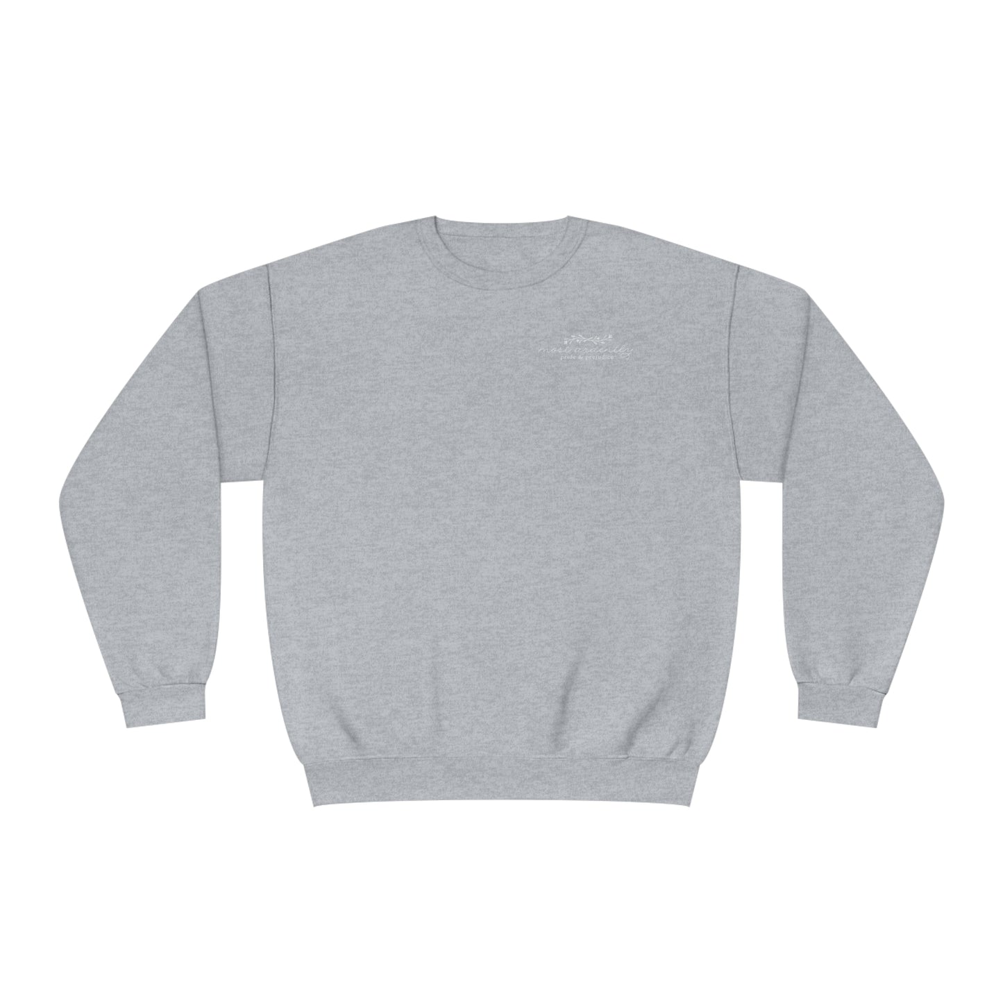 Sweatshirt:  Jane Austen "most ardently" Crewneck Sweatshirt
