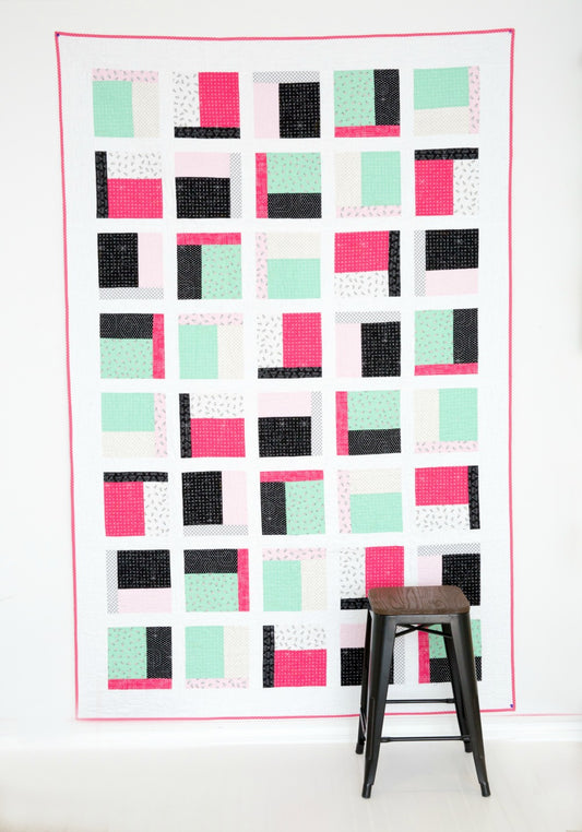 PATTERN (Paper):  The Dorm Room Quilt