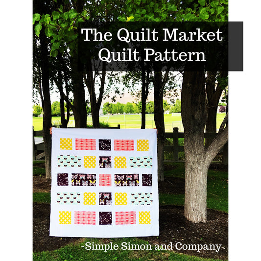 PATTERN (PDF):  The Quilt Market Quilt